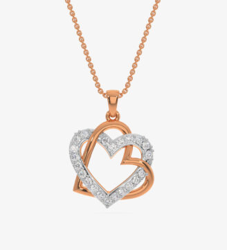 Celestia Ring Terracota Material - Rose Gold